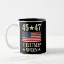 Search for trump flag mugs Usa