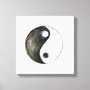 Search for yin yang canvas prints Symbol