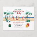 Search for christmas in july postcards Modern