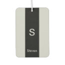 Search for initial car air fresheners Monogrammed