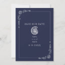 Search for seashells save the dates Ocean