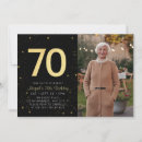 Search for photo 70th birthday invitations Script