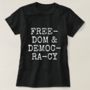 Search for democrats womens tshirts Typography