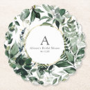 Search for foliage coasters Greenery