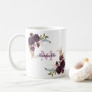 Search for elegant floral monogram mugs Girly