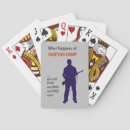 Search for hunting playing cards Blue
