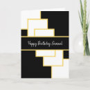 Search for black and gold birthday cards Classy
