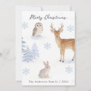 Search for wildlife christmas cards Winter
