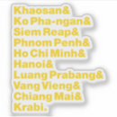 Search for cambodia travel stickers Wanderlust