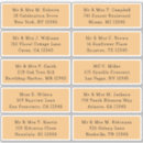 Search for black and gold address labels weddings Simple