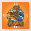 Search for tiki clocks Aloha
