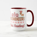 Search for cute christmas reindeer mugs Humour