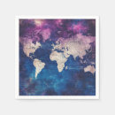 Search for map napkins Wanderlust