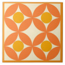 Search for bright orange tiles Pattern