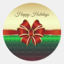 Search for christmas gold ribbon stickers Simple