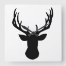 Search for deer head clocks Stag