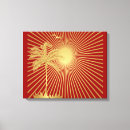 Search for palm tree canvas prints Island