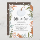 Search for falling in love bridal shower invitations Greenery