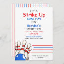 Search for bowling ball birthday invitations Sports