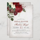 Search for rustic floral bridal shower invitations Fall