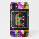 Search for colourful elephants iphone cases Pattern