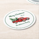 Search for vintage truck coasters Red and green