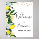 Search for lemon bridal shower posters Modern