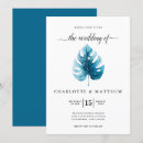 Search for monstera wedding invitations Minimalist
