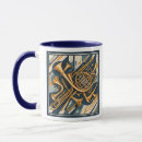 Search for musical instruments mugs Saxophone