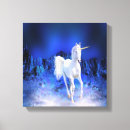 Search for unicorn canvas prints Vintage