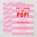 Search for ready to pop baby shower invitations Summer