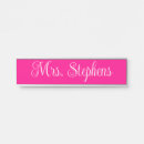 Search for teacher name signs Minimalist