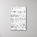 Search for autograph canvas prints Manuscript