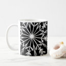 Search for snowflakes mugs White
