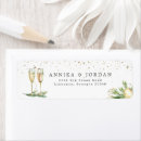 Search for new years eve party return address labels Elegant