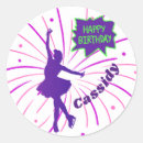 Search for ice skating birthday party stickers Girl