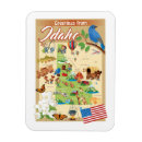 Search for flag map magnets North america