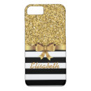Search for gold and white stripes iphone cases Girly