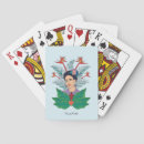 Search for frida kahlo playing cards Mexican