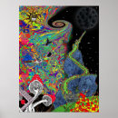 Search for psychedelic landscape posters Digital