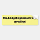 Search for boxes bumper stickers Humour