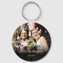Search for name and wedding date key rings Newlyweds