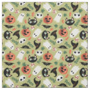 Search for cute cat pattern fabric Halloween
