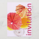 Search for cocktail umbrella invitations Martini