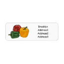 Search for chilly return address labels Vegetable