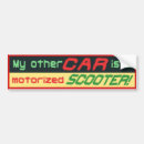 Search for scooter bumper stickers Car