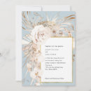 Search for elegant flower invitations Dusty blue