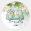 Search for elephant birthday stickers Wild one