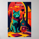 Search for cat wine art Cats