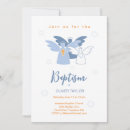 Search for angel christening invitations Modern